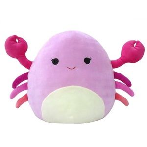 Squishmallow 14” Cailey the Pink Crab NWT